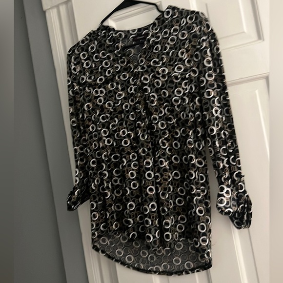 Pull over button up Dress Shirt - Picture 2 of 4